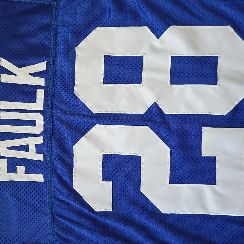 1995 Marshall Faulk Indianapolis Colts Wilson Authentic NFL Jersey - Picture 8 of 9